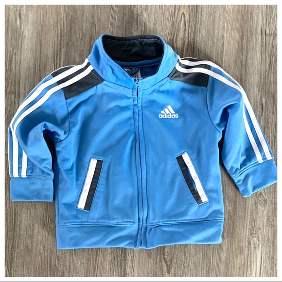 adidas Other - Adidas Infant 3 Stripe Full Zip Track Jacket